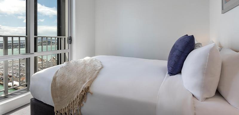 Auckland Harbour Suites Habitación foto